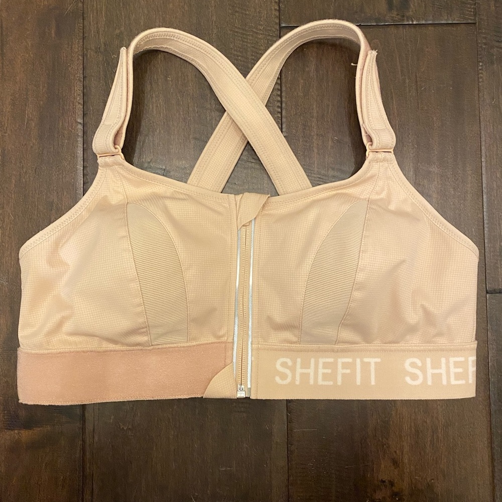 SheFit Ultimate Sports Bra Sandstorm 1 Luxe